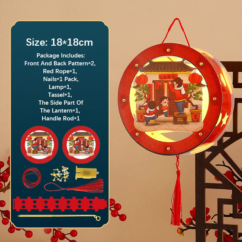 Good Luck Rabbit Paper Lantern | Zen Decor Accent