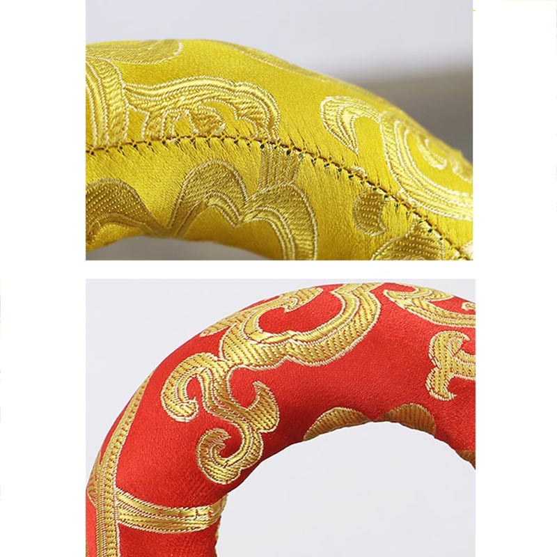 Meditation Cushion for Tibetan Singing Bowls, Polyester 8-22cm