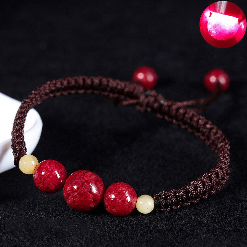 Cinnabar Bracelet for Kids | Red String Blessing Jewelry