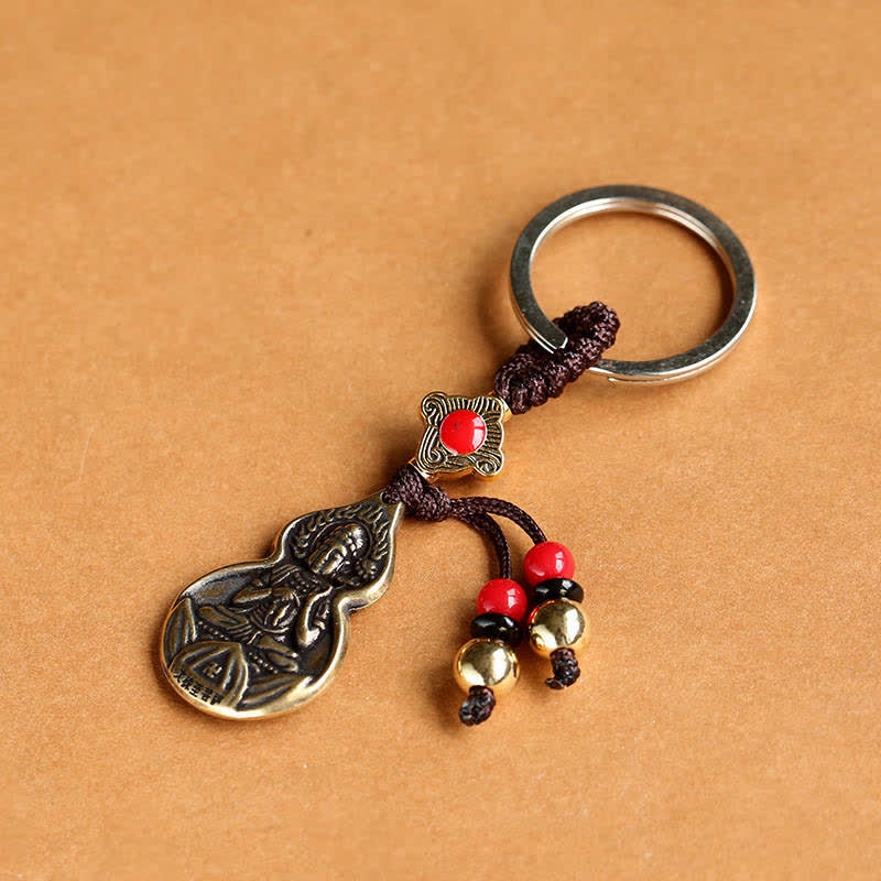 Mahasthamaprapta Buddha Blessing Keychain | Compassion Serenity