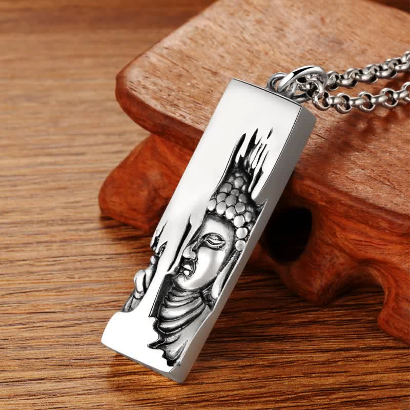 Tathagata Buddha Copper Necklace | Protection Amulet