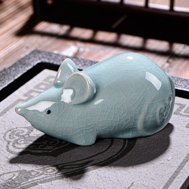 Chinese Zodiac Ceramic Tea Pet for Wealth & Prosperity