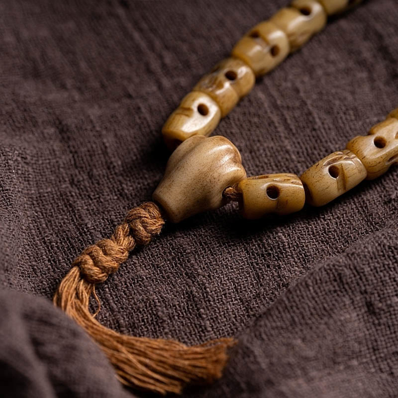 Yak Bone Spiritual Bracelet | Protection & Balance Energy