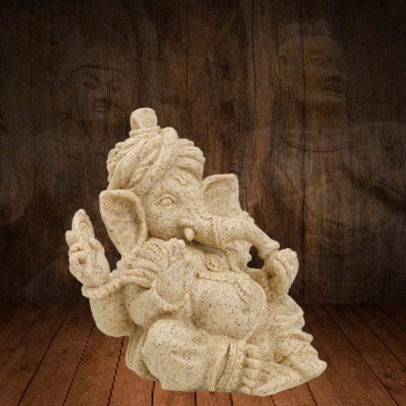 Ganesh Statue Sculpture 16cm for Blessing & Protection