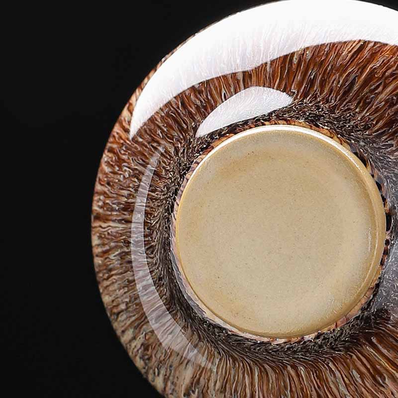 Small Koi Fish Kiln Change Jianzhan Ceramic Tea Cup 60ml