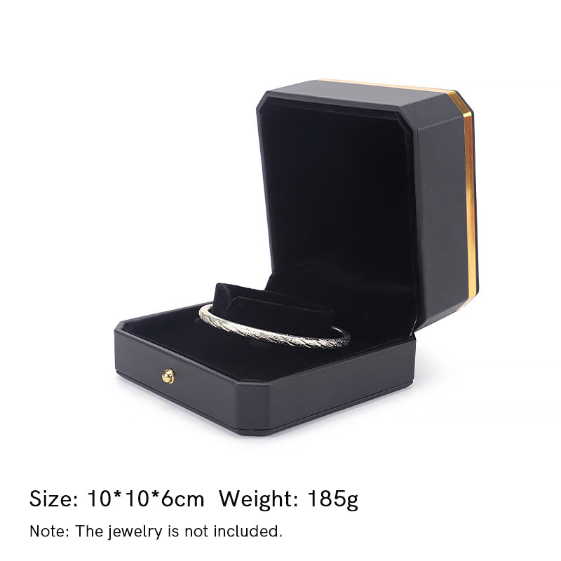 PU Leather Jewelry Storage Box for Spiritual Jewelry Protection