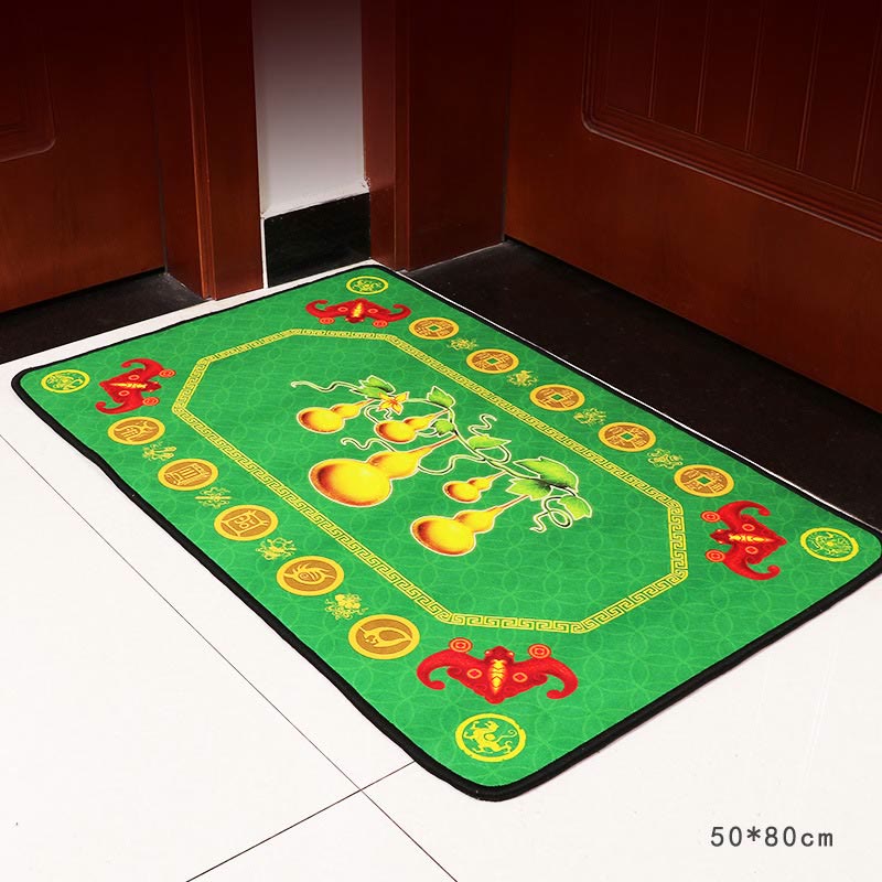 Five Elements Feng Shui Doormat for Zen Decor 50x80cm