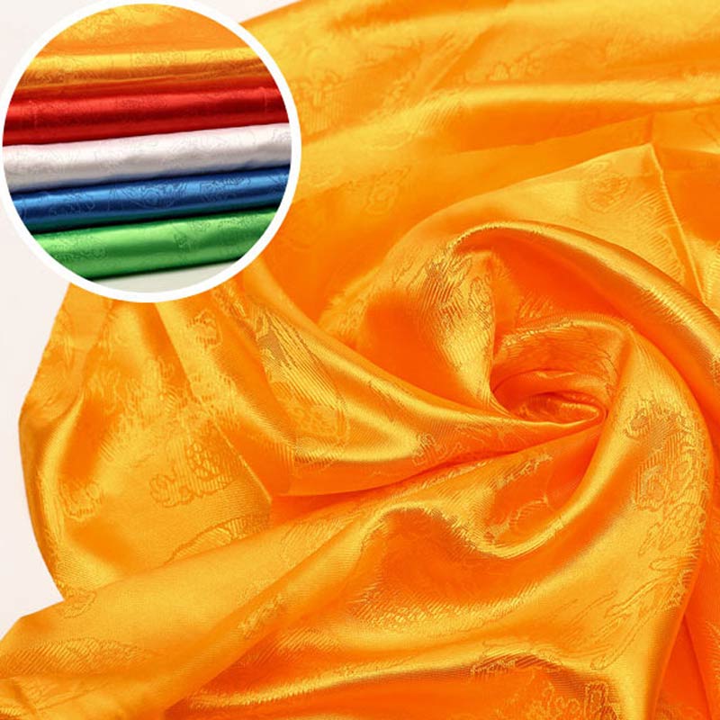 Tibetan Lucky Blessing Khata 5 Colors Dragon Phoenix Decor