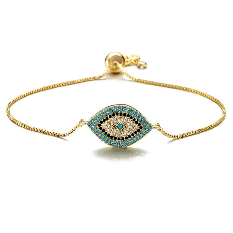 Copper Evil Eye Protection Bracelet | Adjustable Healing
