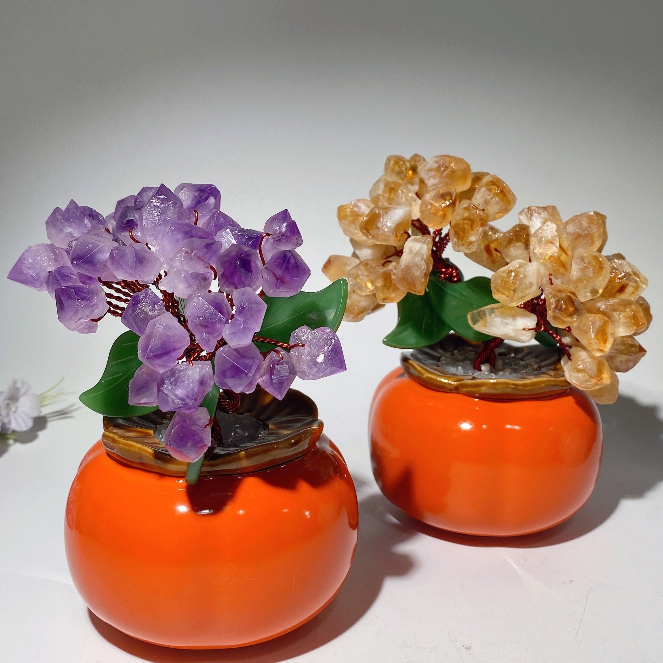 6.0" Amethyst Citrine Crystal Tree for Healing Energy