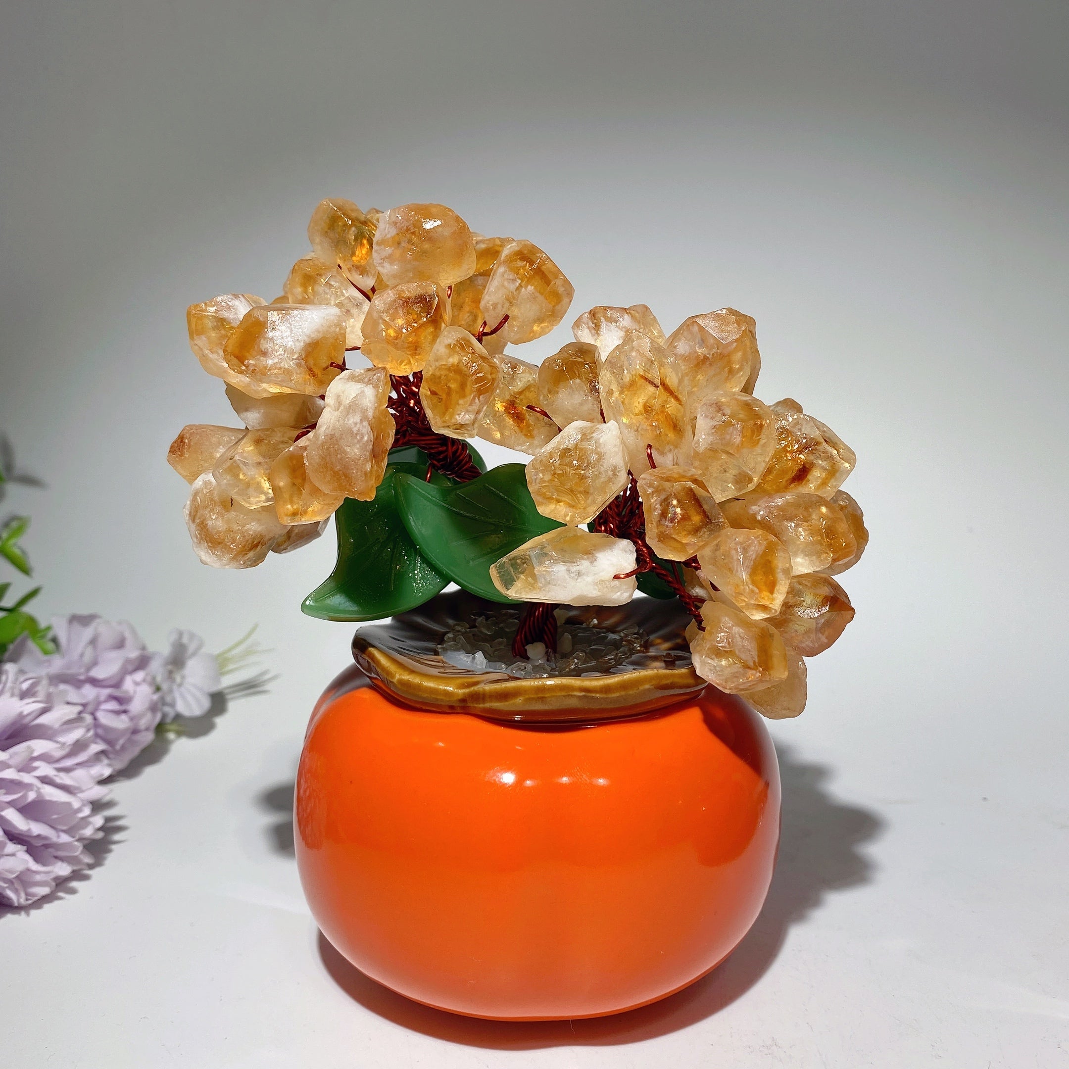 6.0" Amethyst Citrine Crystal Tree for Healing Energy