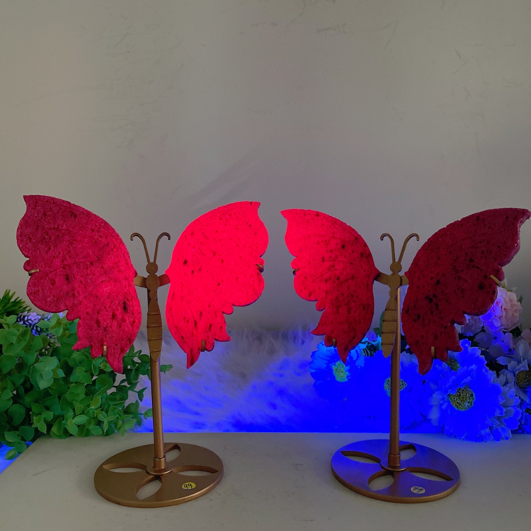 6.2-inch Crystal Animal Wings with Stand