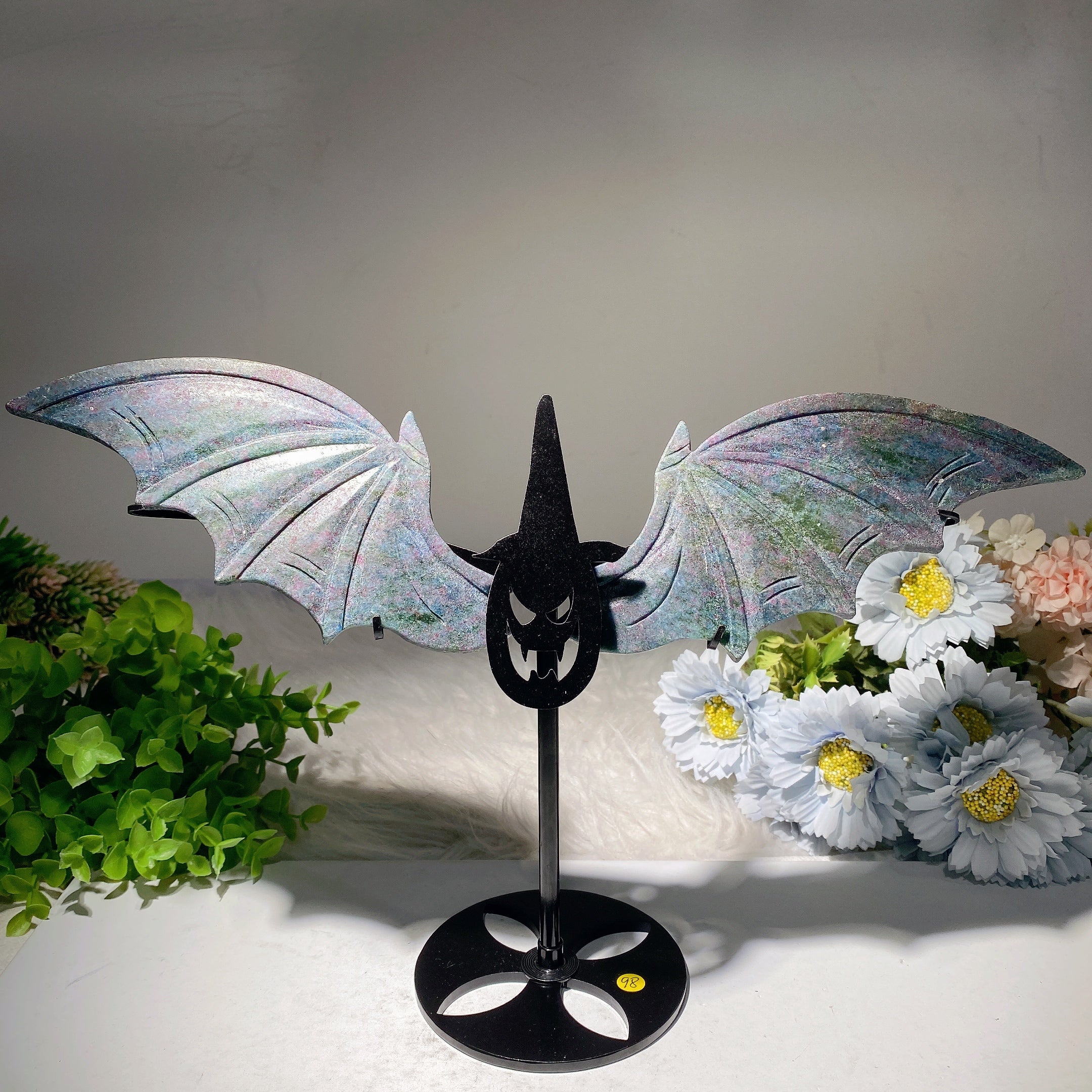 6.2-inch Crystal Animal Wings with Stand