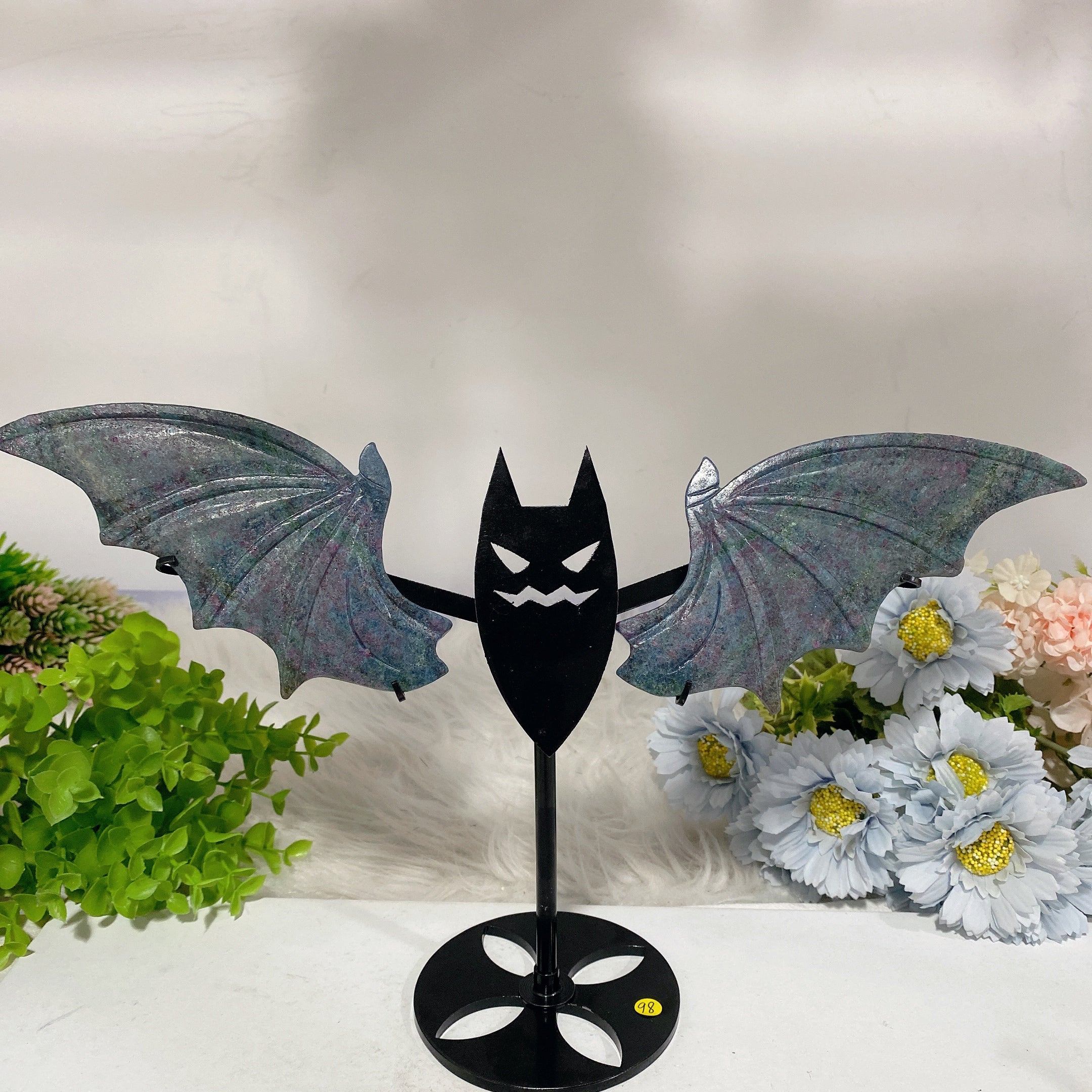 6.2-inch Crystal Animal Wings with Stand