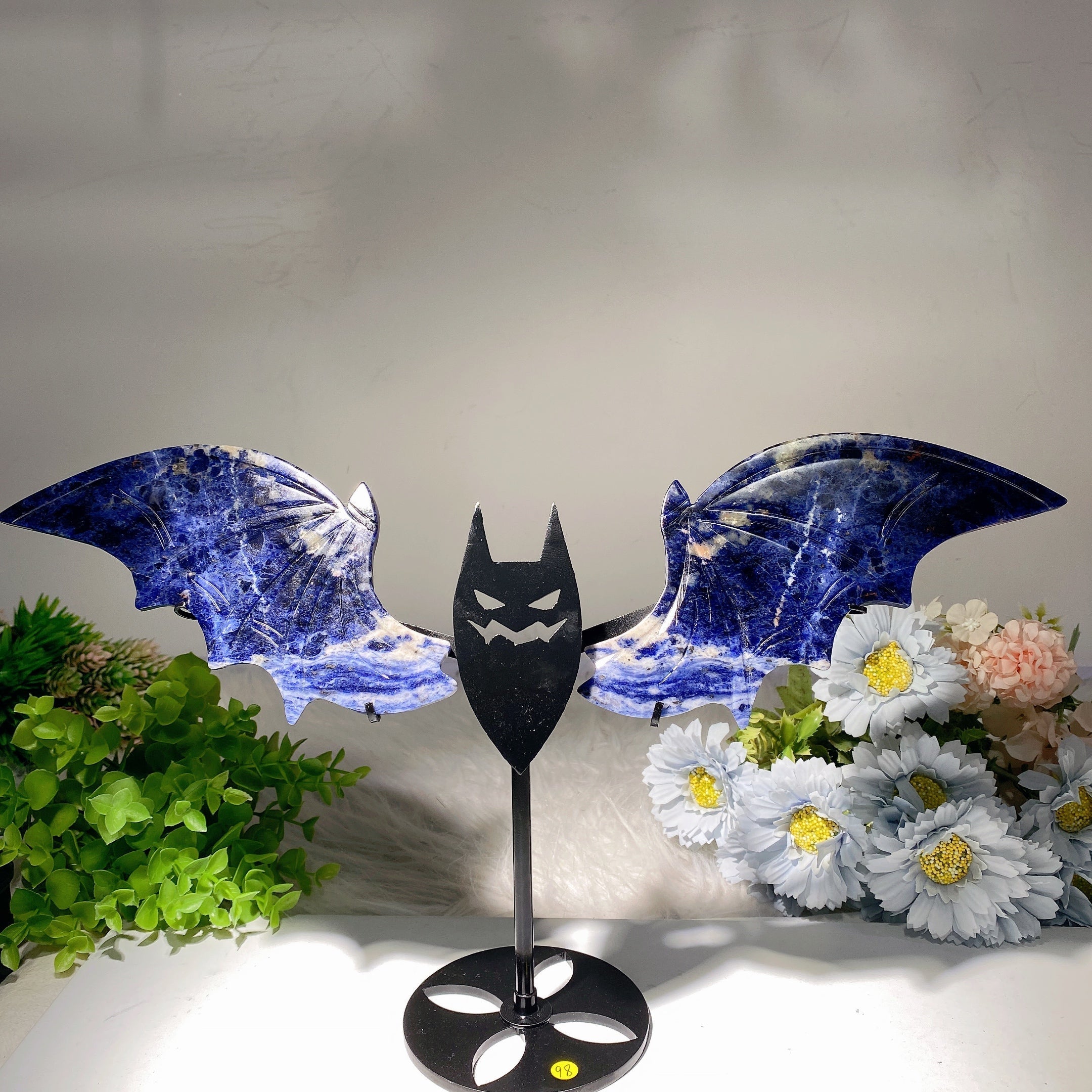 6.2-inch Crystal Animal Wings with Stand