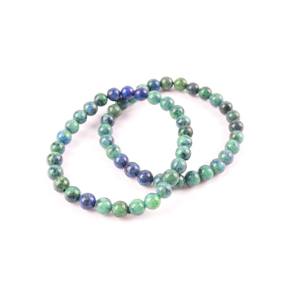 6.5mm Azurite Healing Stone Spiritual Bracelet