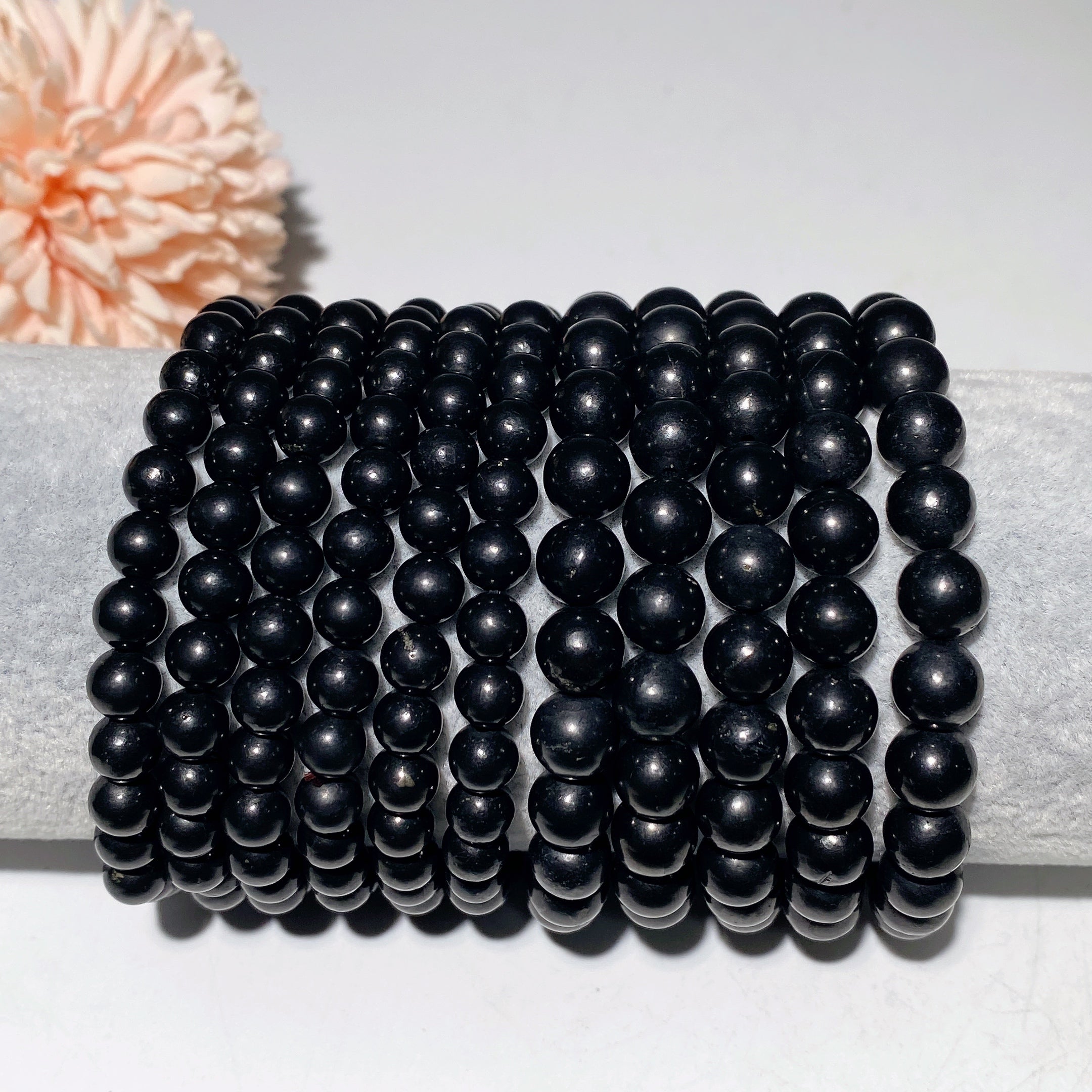 6-8mm Black Tourmaline Spiritual Protection Bracelet