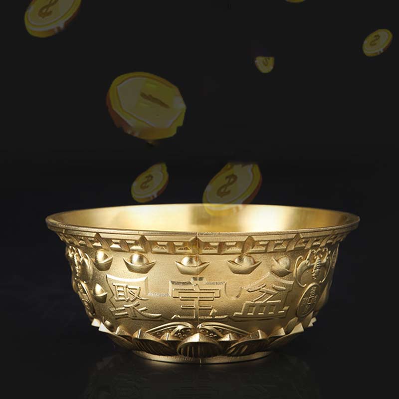 Copper Feng Shui Wealth Decoration | Zen Home Balance