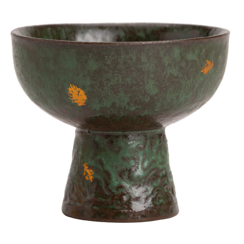 60ml Vintage Auspicious Clouds Ceramic Teacup for Tea Ceremony