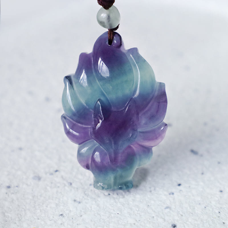 Fluorite Gold Sheen Obsidian Protection Necklace 45cm Length