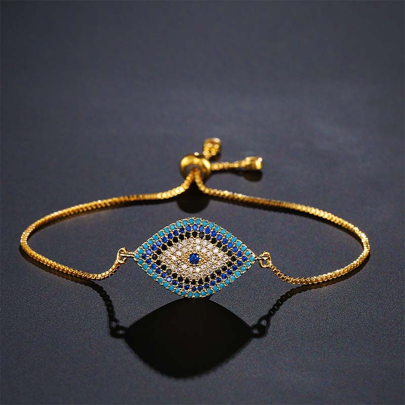 Copper Evil Eye Protection Bracelet | Adjustable Healing