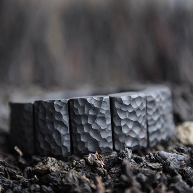 Ebony Wood Couple Bracelet for Peace and Spiritual Connection