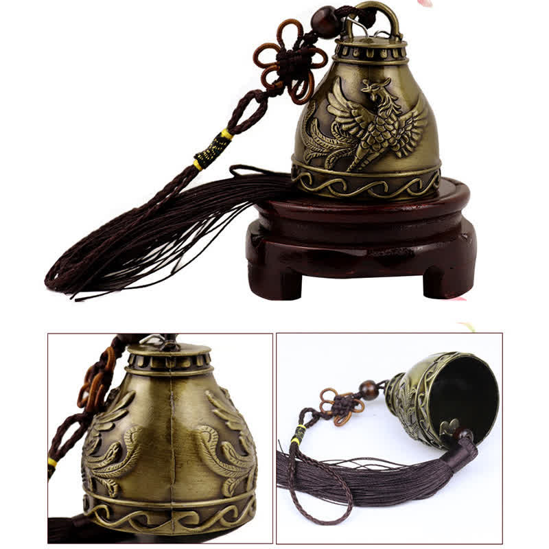 Feng Shui Buddha Zinc Alloy Wind Chime Bell for Zen