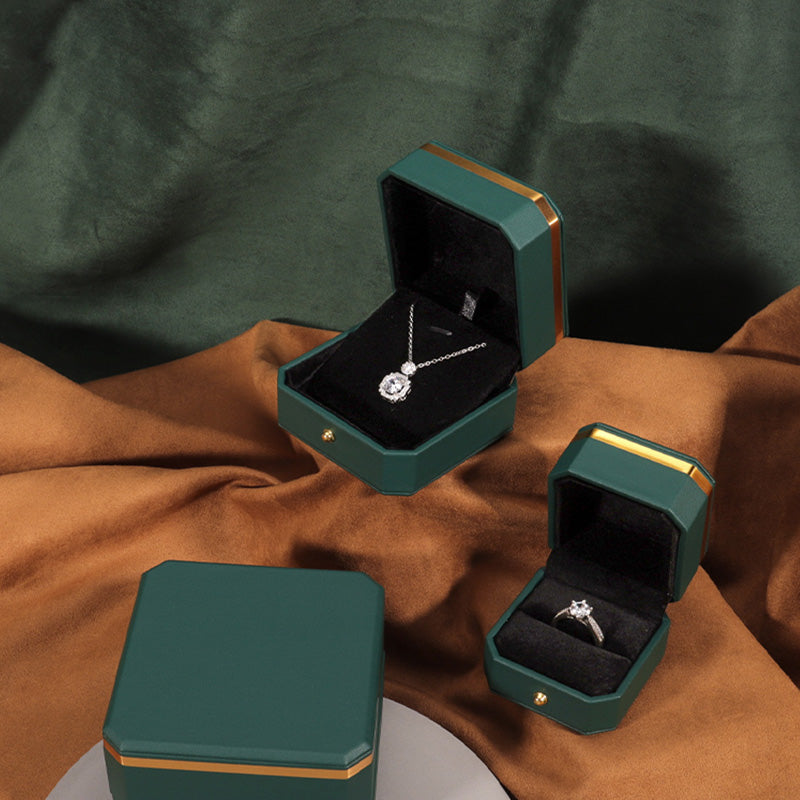 PU Leather Jewelry Storage Box for Spiritual Jewelry Protection