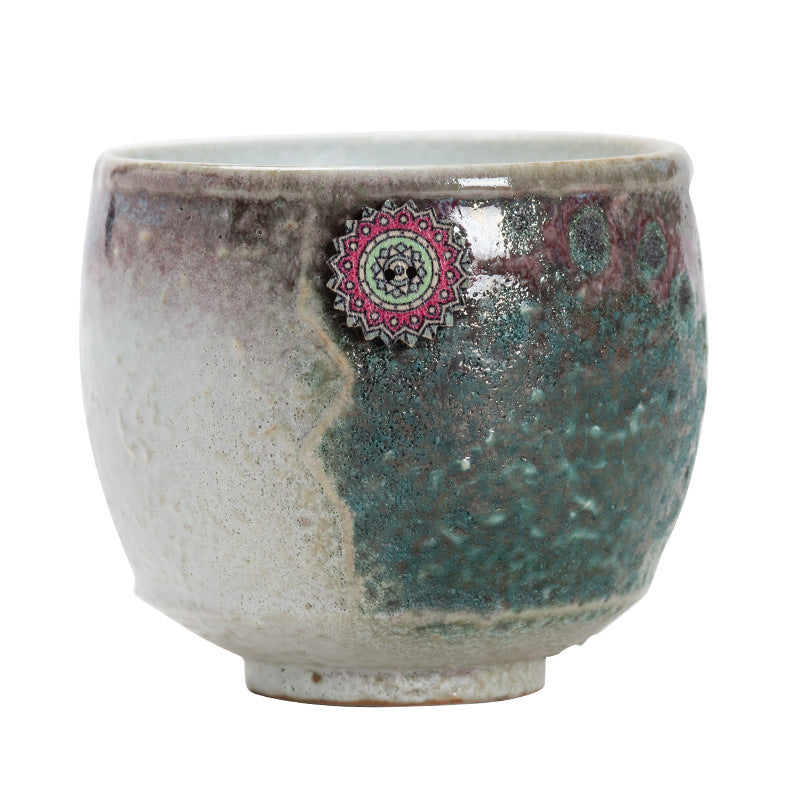 250ml Sunflower Kiln Change Ceramic Zen Coffee Mug