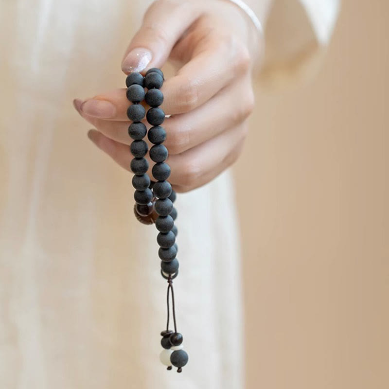 Unisex Tibetan Cypress Bodhi Lotus Healing Bracelet