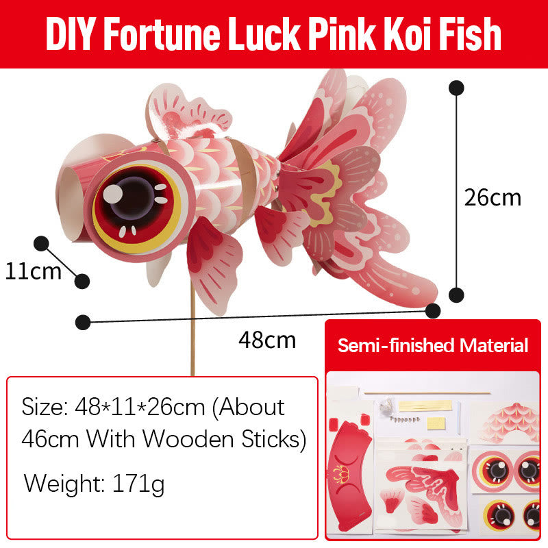 DIY Fortune Koi Fish Paper Lantern | Mid-Autumn Festival Decoration