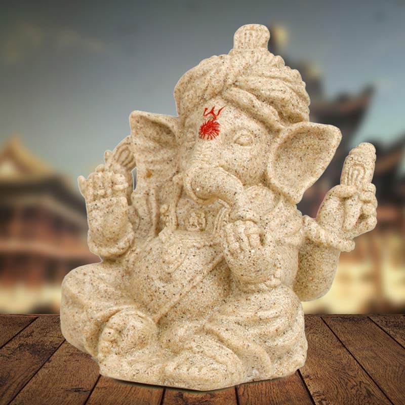Ganesh Elephant God Statue 4.5in | Home Transformation Decor