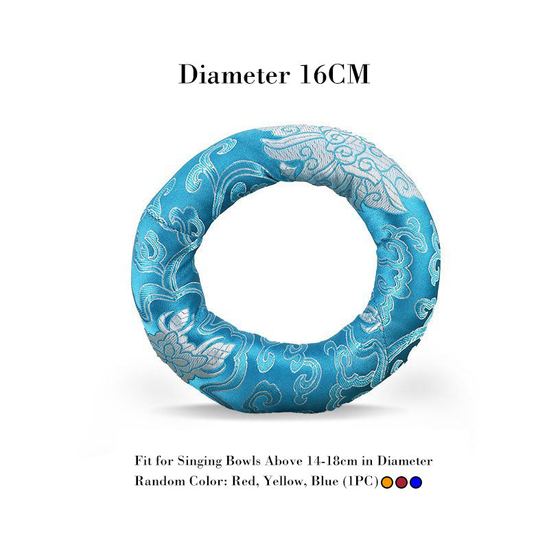 Meditation Cushion for Tibetan Singing Bowls, Polyester 8-22cm