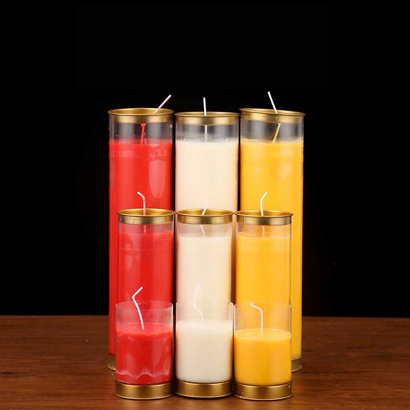 Meditation Prayer Altar Candle in Natural Ghee for Rituals