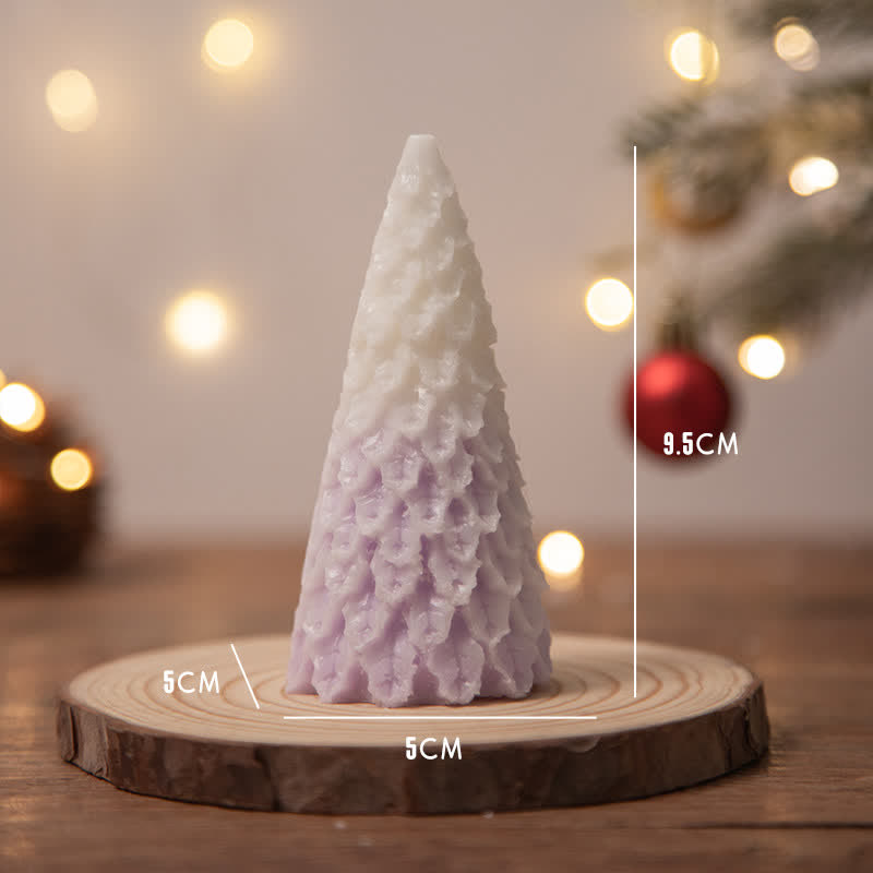 Christmas Tree Scented Soy Wax Candle for Spiritual Cleansing