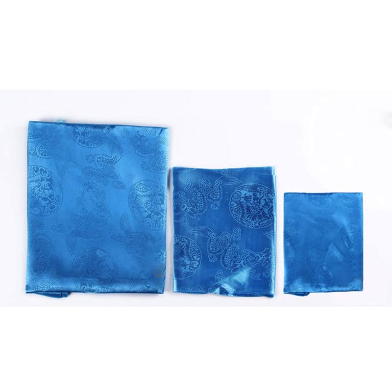 Tibetan Lucky Blessing Khata 5 Colors Dragon Phoenix Decor