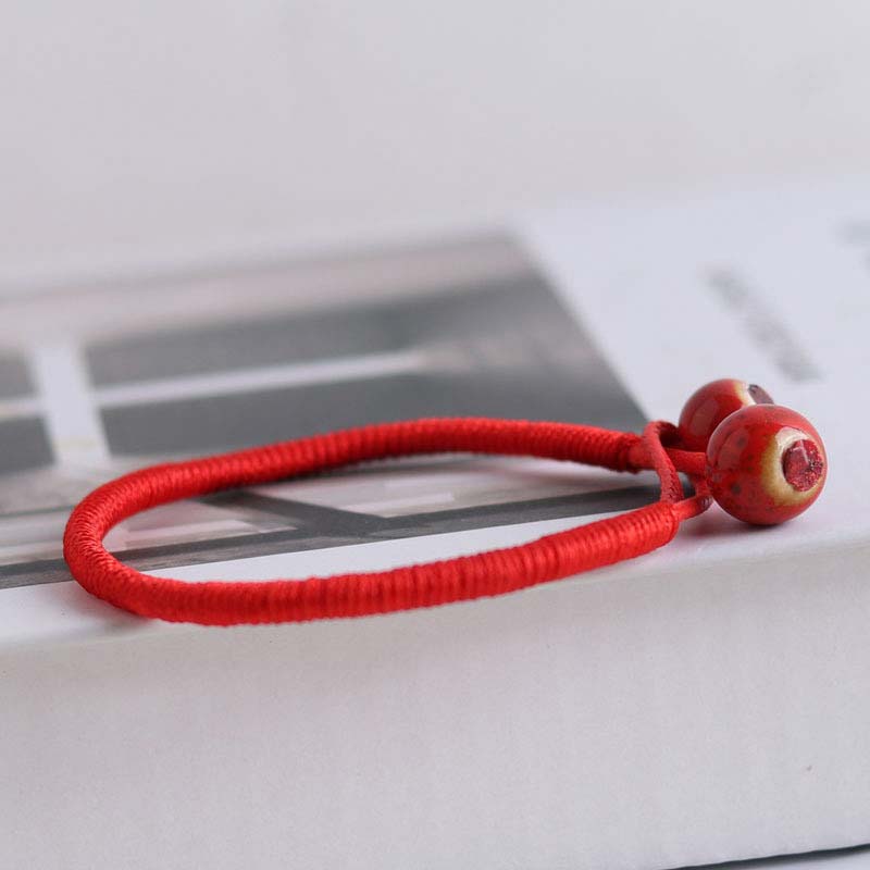 Adjustable FengShui Red String Bracelet for Luck & Protection