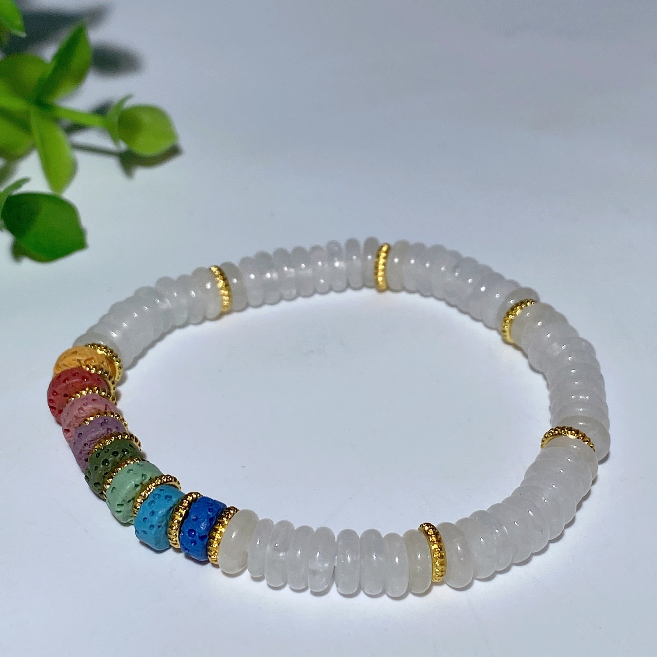6mm Mixed Crystal Spiritual Healing Bracelet for Protection