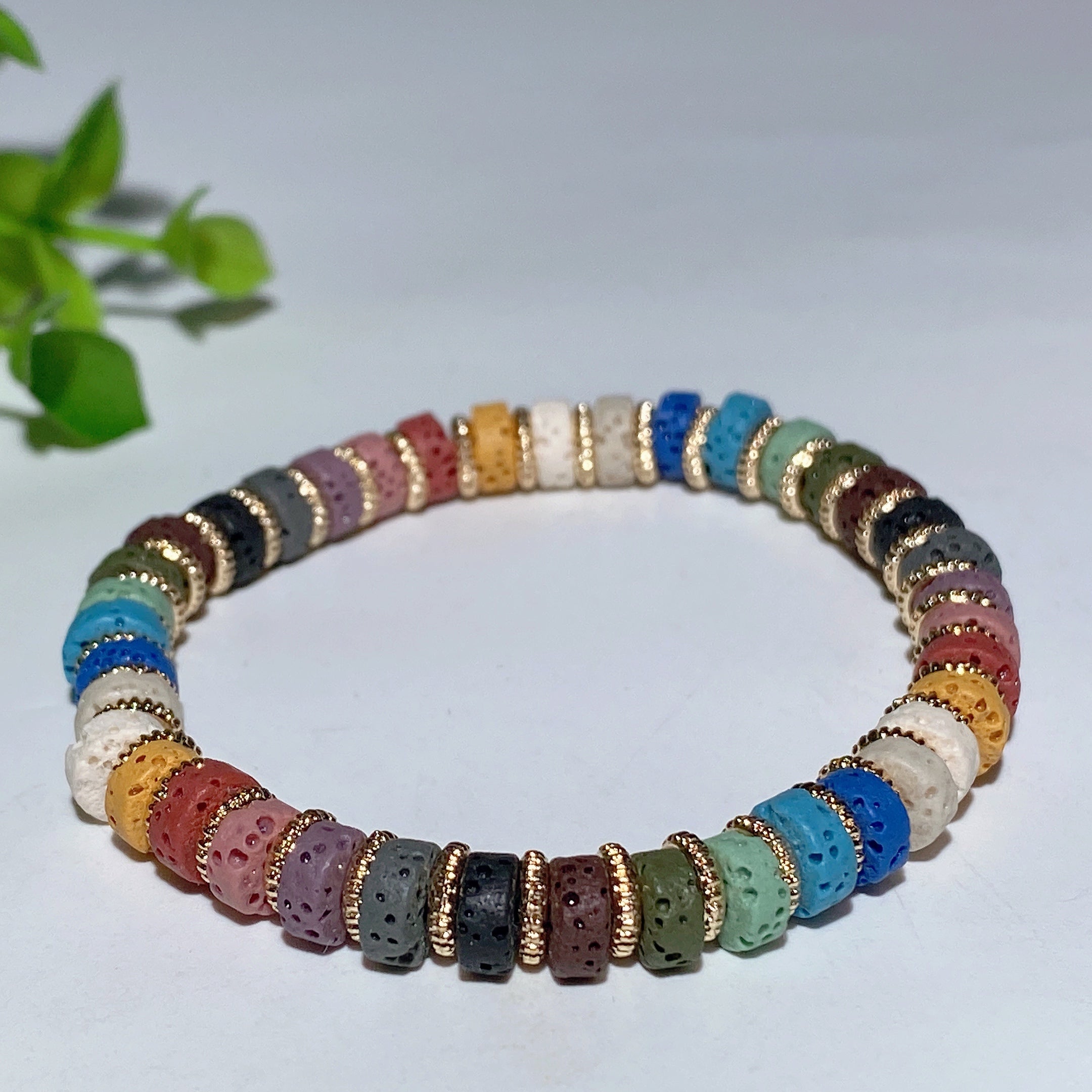 6mm Mixed Crystal Spiritual Healing Bracelet for Protection