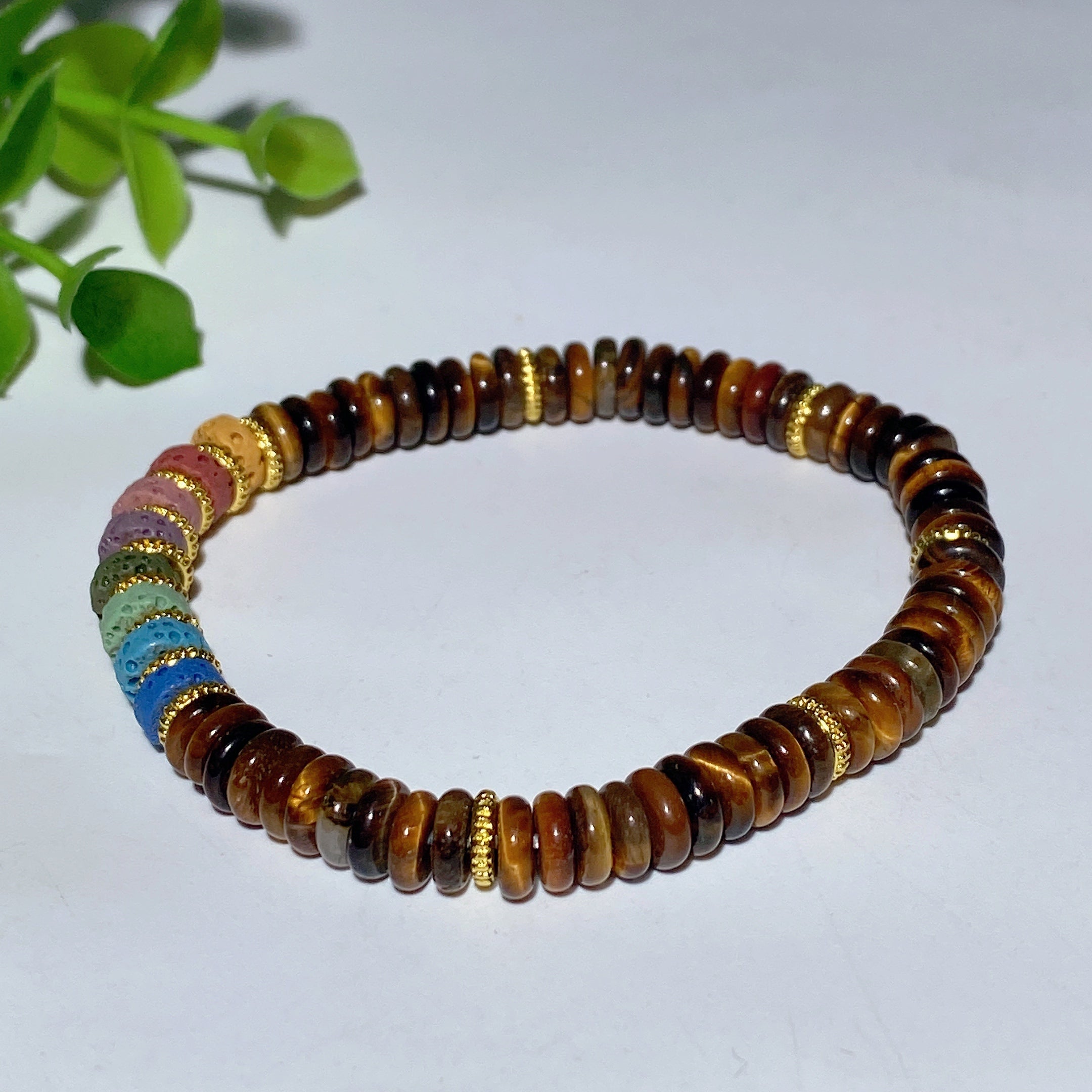 6mm Mixed Crystal Spiritual Healing Bracelet for Protection