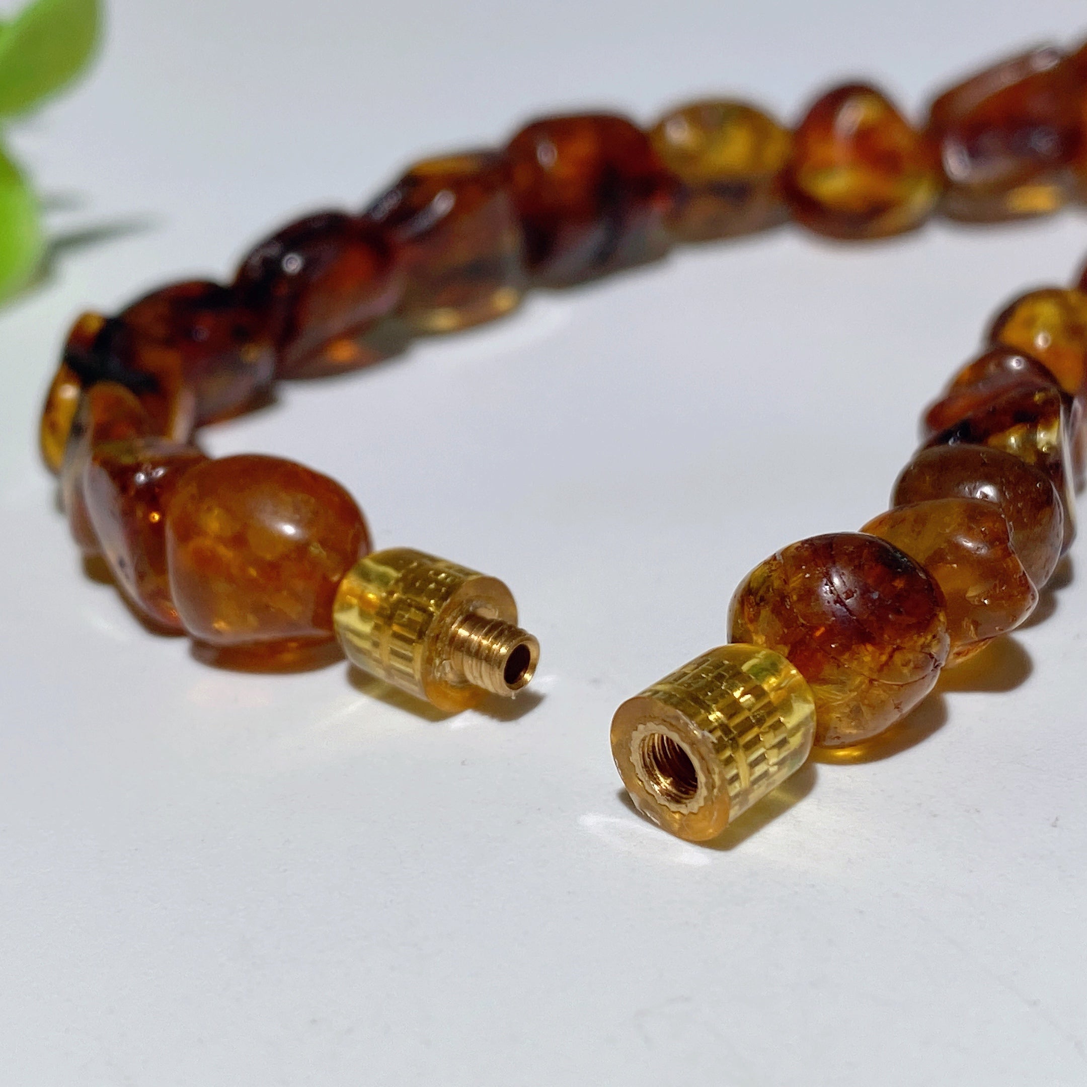 7-10mm Amber Chips Spiritual Healing Necklace