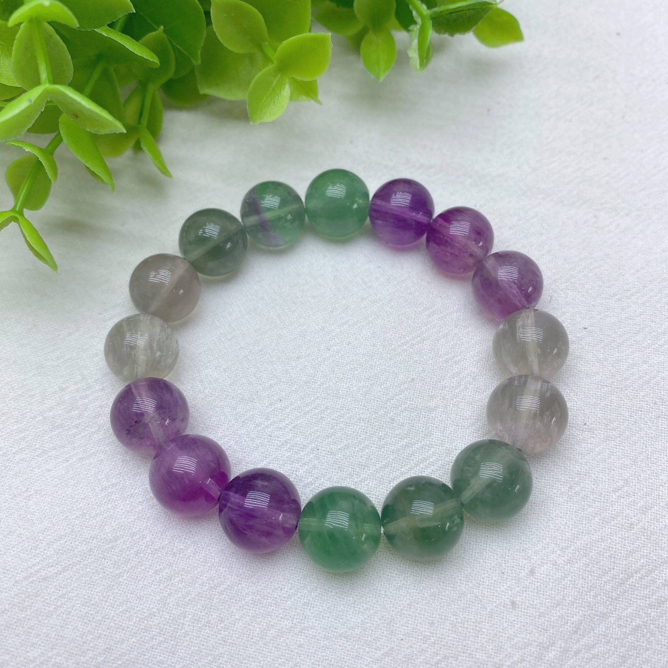 7-13mm Mixed Crystal Spiritual Healing Beaded Bracelet