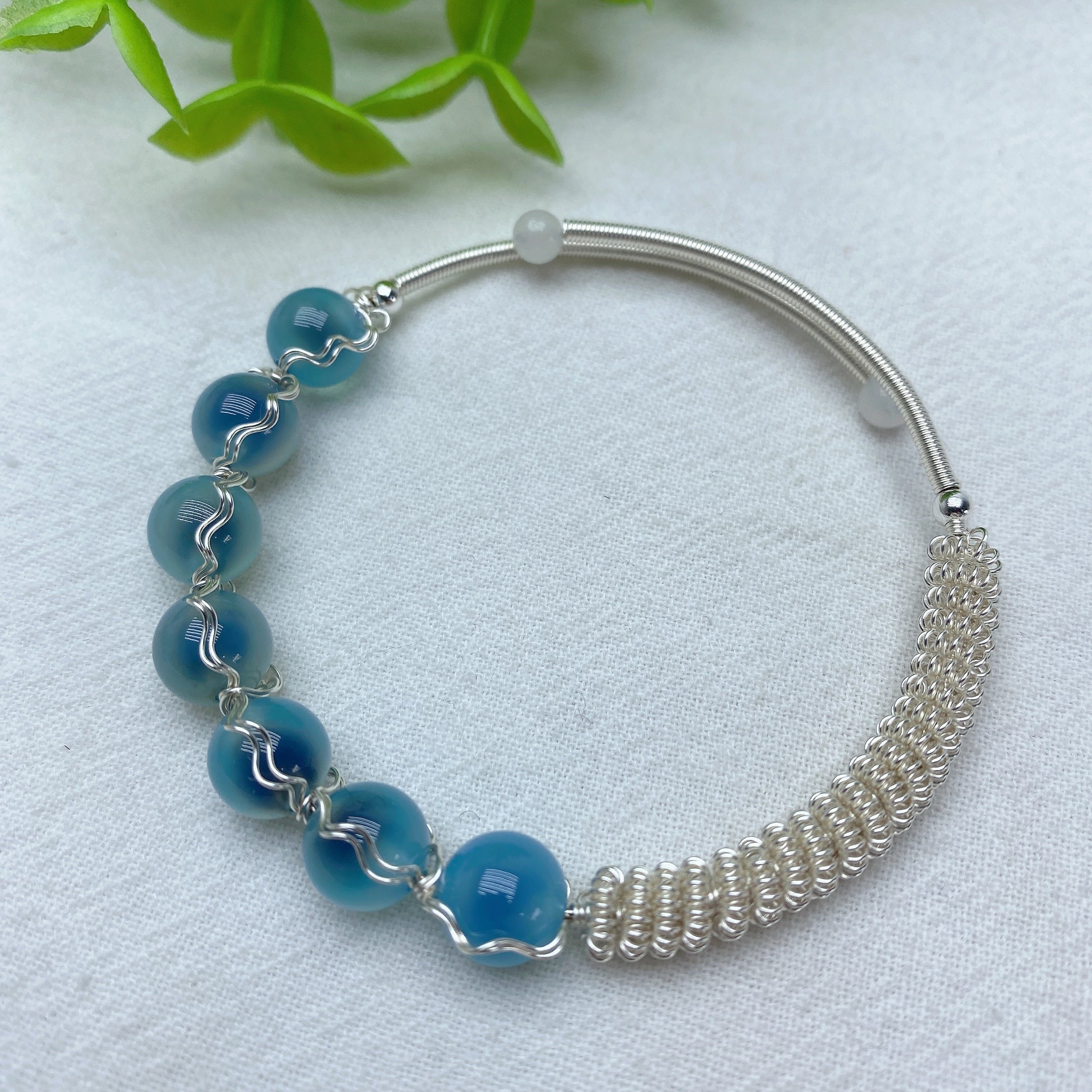 7.5-8.5mm Mixed Crystal Healing Bracelet for Spiritual Balance