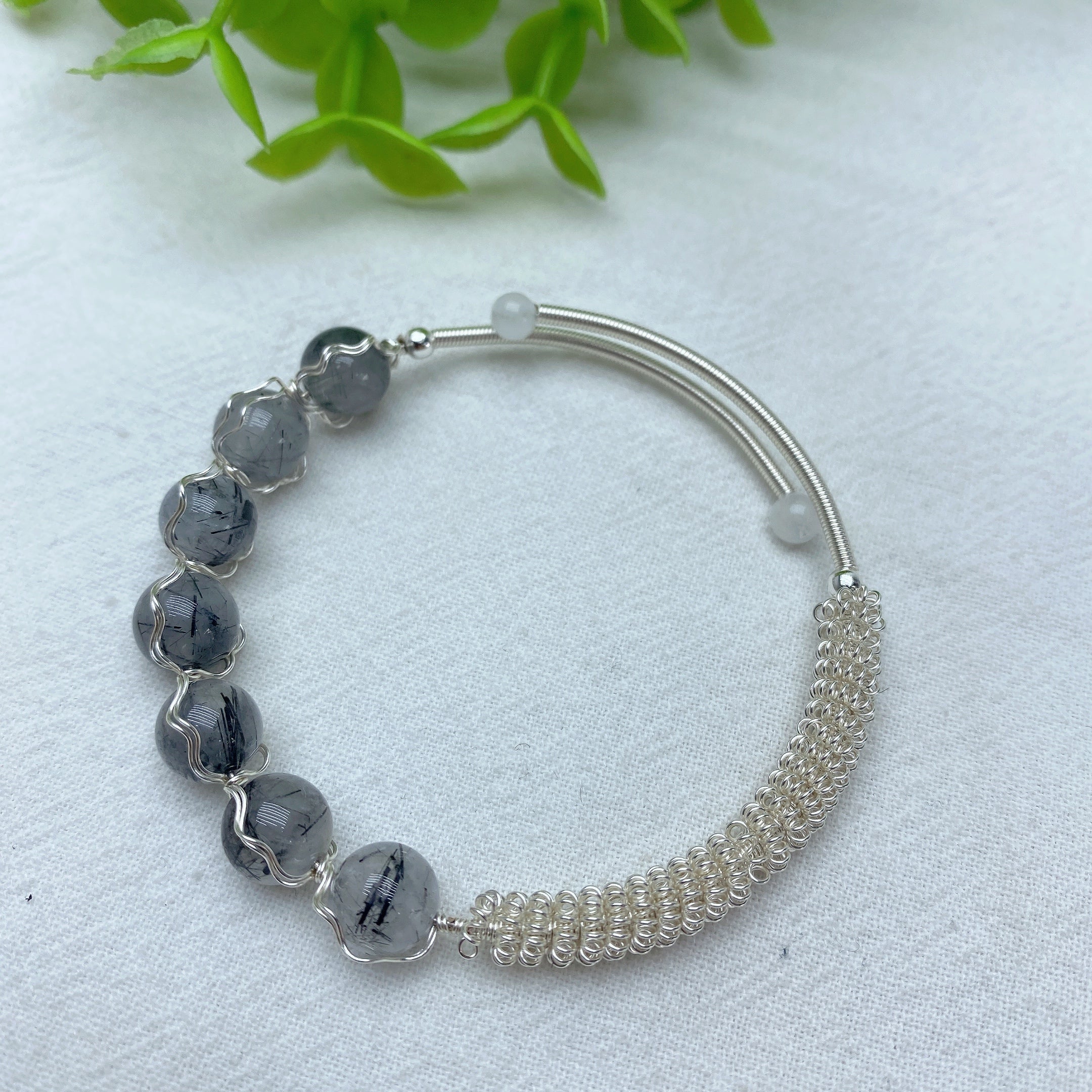 7.5-8.5mm Mixed Crystal Healing Bracelet for Spiritual Balance