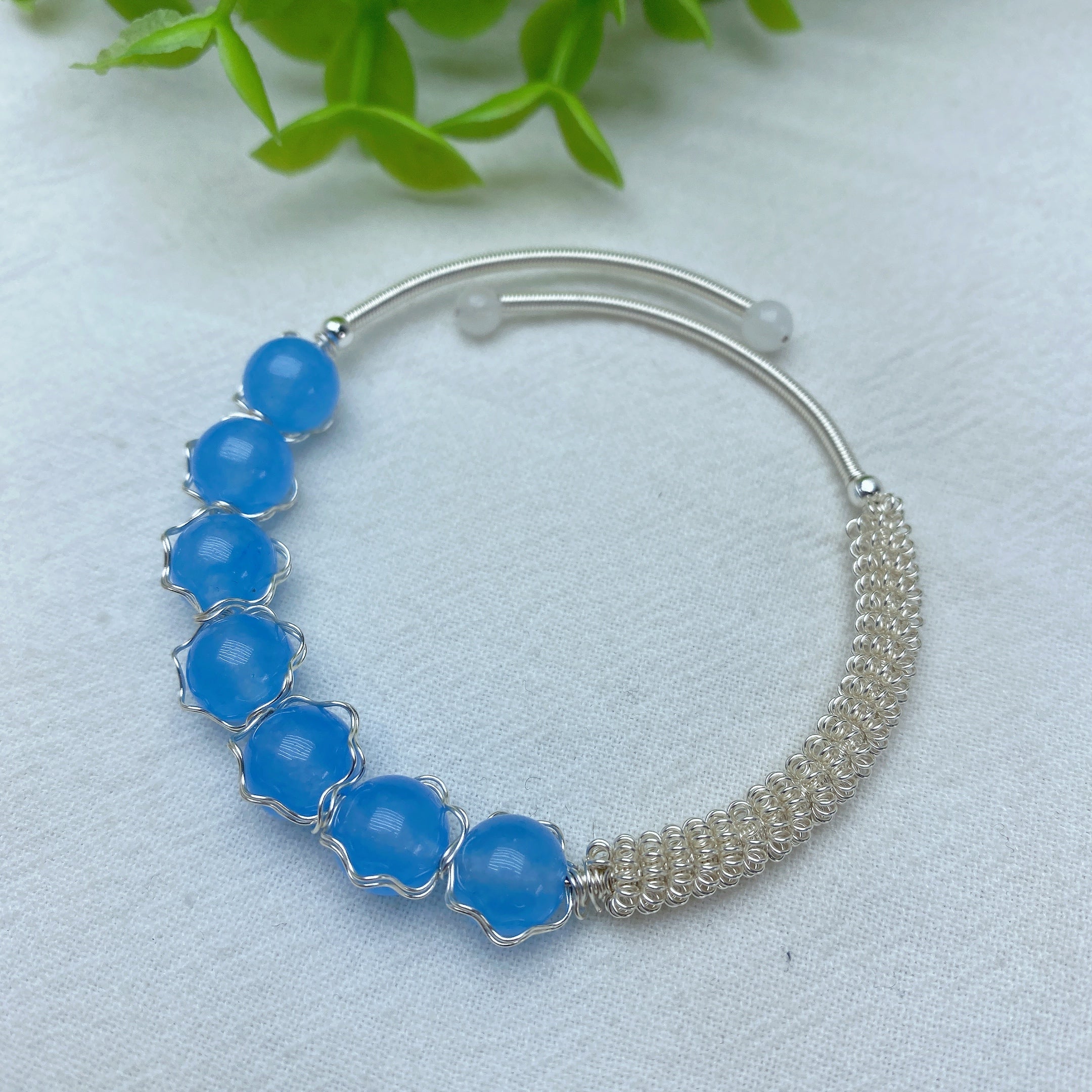 7.5-8.5mm Mixed Crystal Healing Bracelet for Spiritual Balance