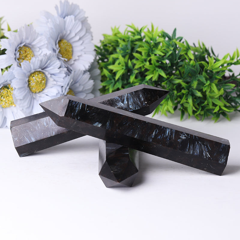 7.5 Inch Astrophylite Crystal Tower for Healing Energy