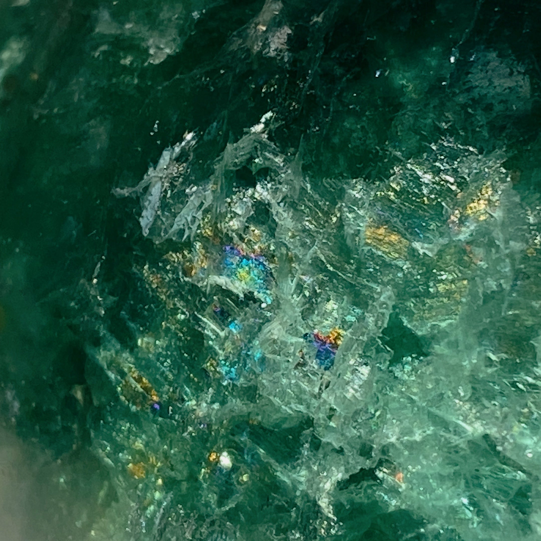 7.5 inch Green Fluorite Vase Crystal Decor for Energy Cleansing