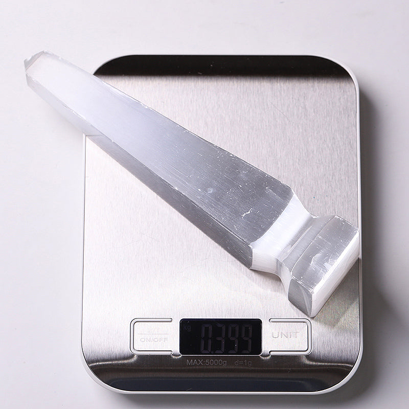 7.5 inch Selenite Tower for Spiritual Meditation