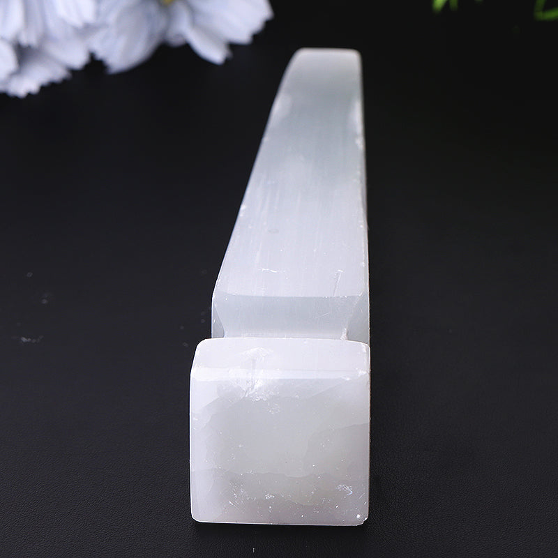 7.5 inch Selenite Tower for Spiritual Meditation