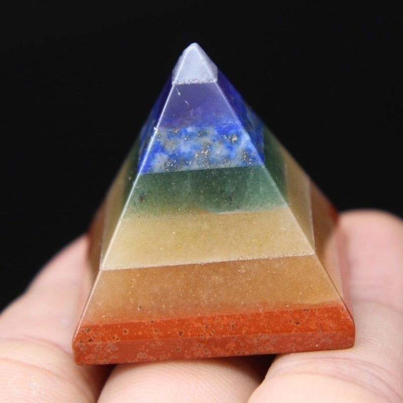 7 Chakra Rainbow Pyramid